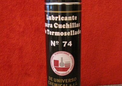 LUBRICANTE PARA CUCHILLAS DE TERMOSELLADO- COD. 74